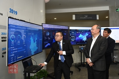 密集調研10家企業，省長尹力聚焦網絡技術服務產業發展